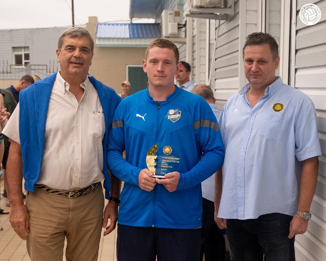 Лучшим бомбардиром чемпионата России по мини водному поло стал астраханец