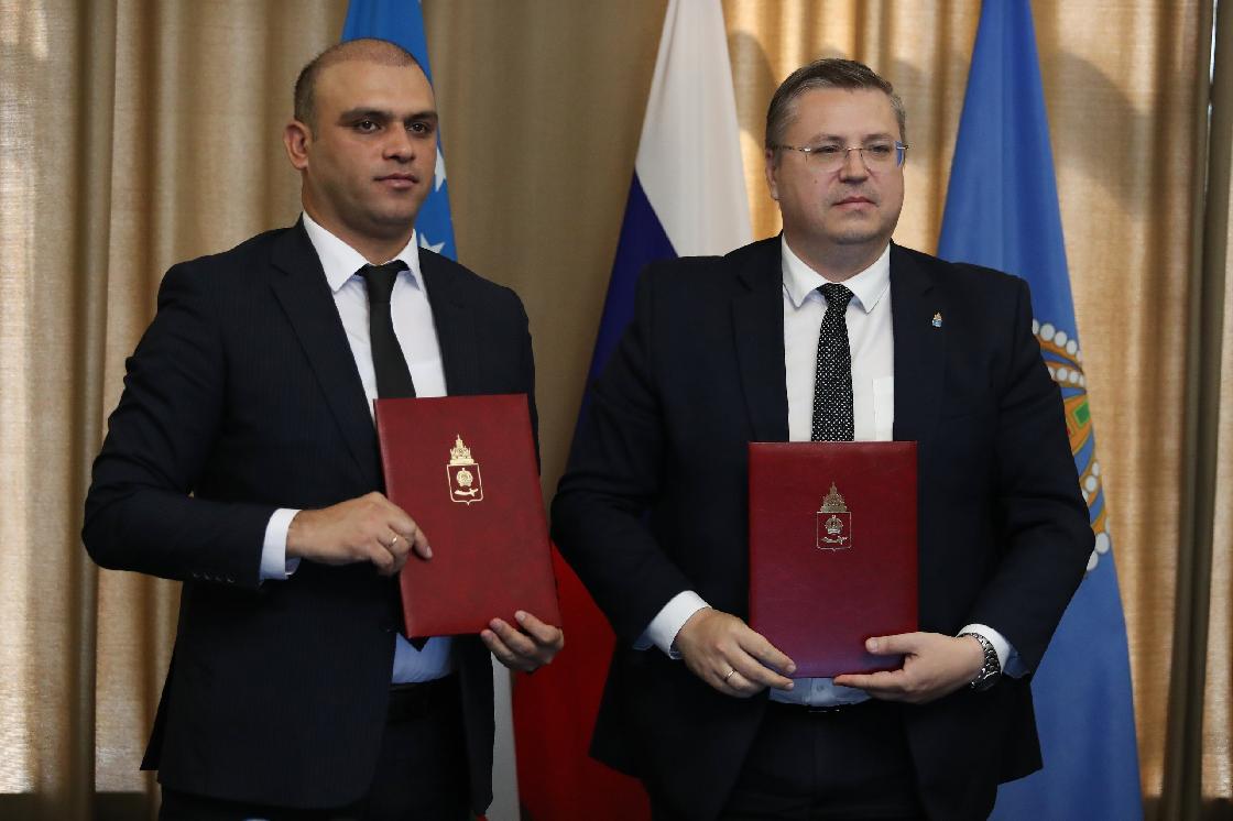 Астраханская область и Хорезмская область Республики Узбекистан подписали «дорожную карту» в рамках соглашения о сотрудничестве