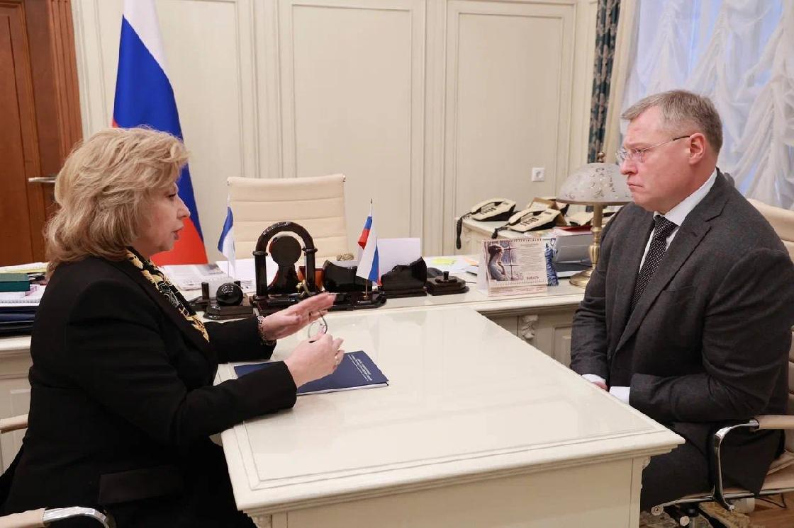 Губернатор Астраханской области встретился с уполномоченным по правам человека в РФ