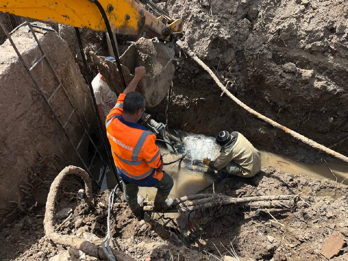 Астрводоканал проводит мероприятия по нормализации водоснабжения в Приволжском и Наримановском районах