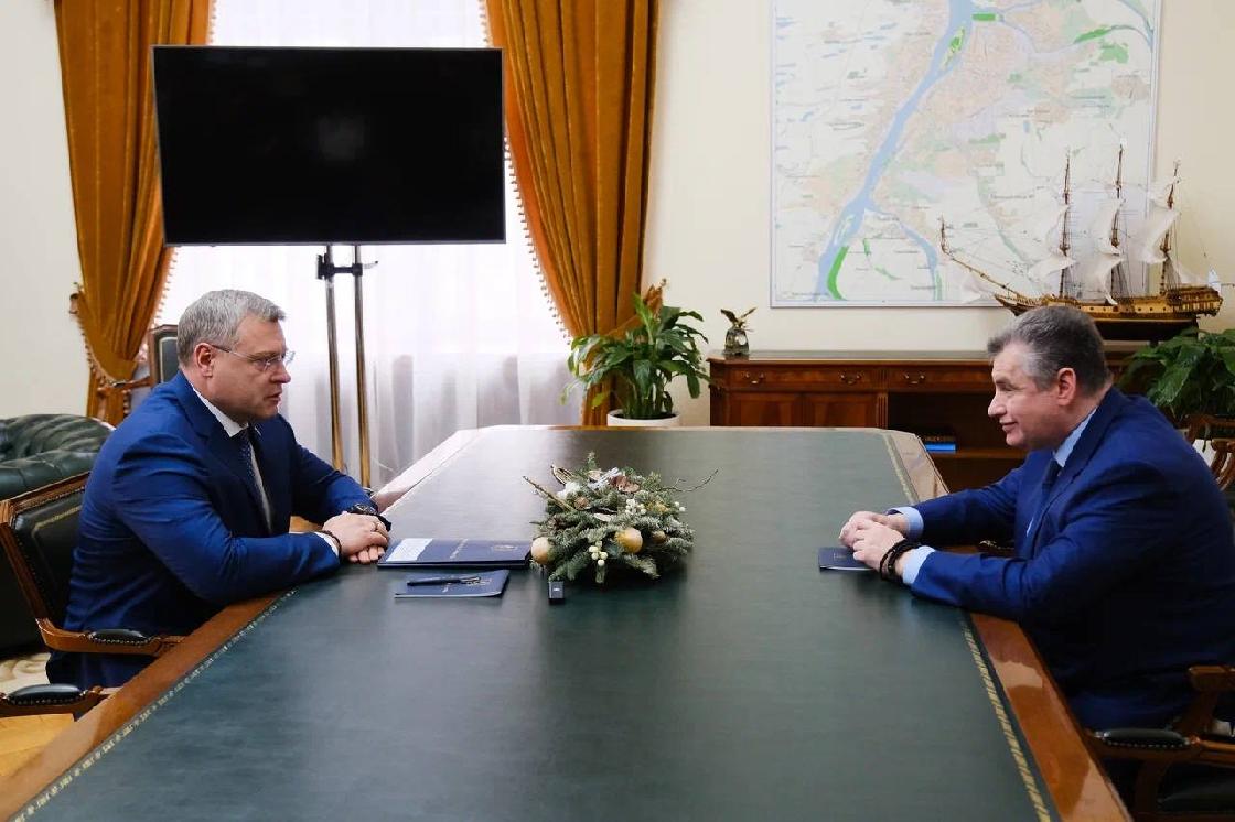 Астраханский губернатор встретился с председателем ЛДПР