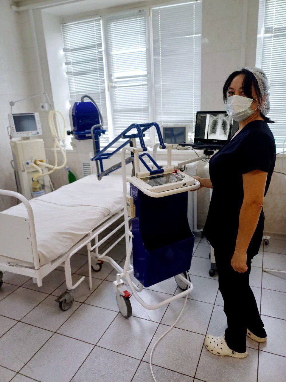 В Камызякскую больницу Астраханской области приобрели новый рентген-аппарат