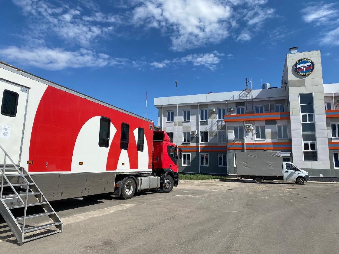 В поселке Володарском Астраханской области проходит донорская акция