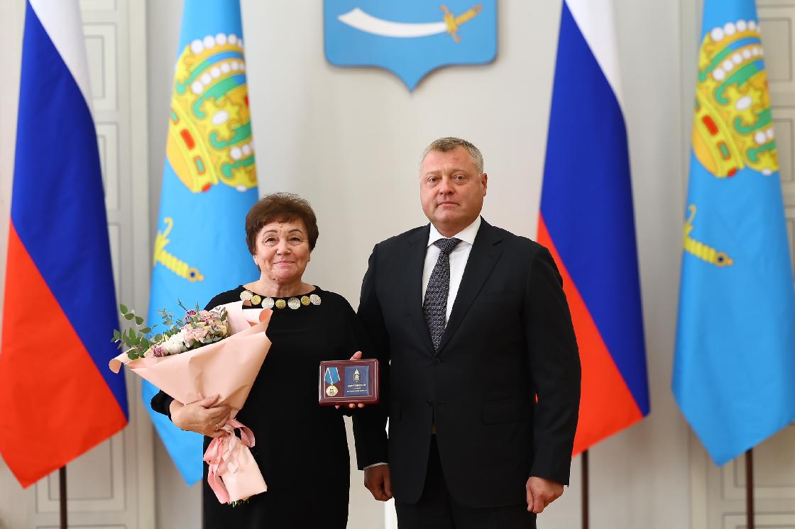 Астраханка стала Почетным работником агропромышленного комплекса России