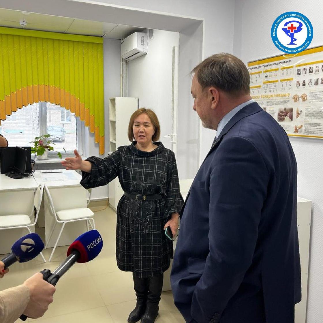 В Астраханской области ремонтируют медучреждения в рамках госпрограмм