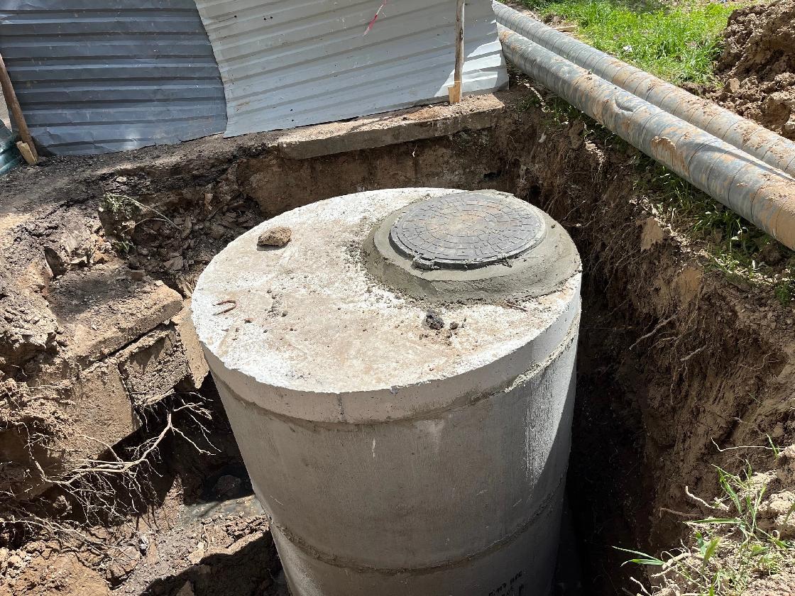 «Астрводоканал» восстановил систему канализации микрорайона, где проживают около 30 тыс. горожан