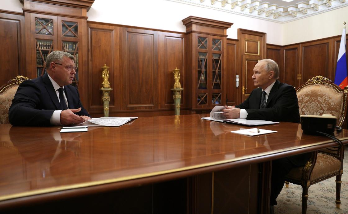 Астраханский губернатор представил Президенту РФ комплекс предложений по поддержке ветеранов СВО