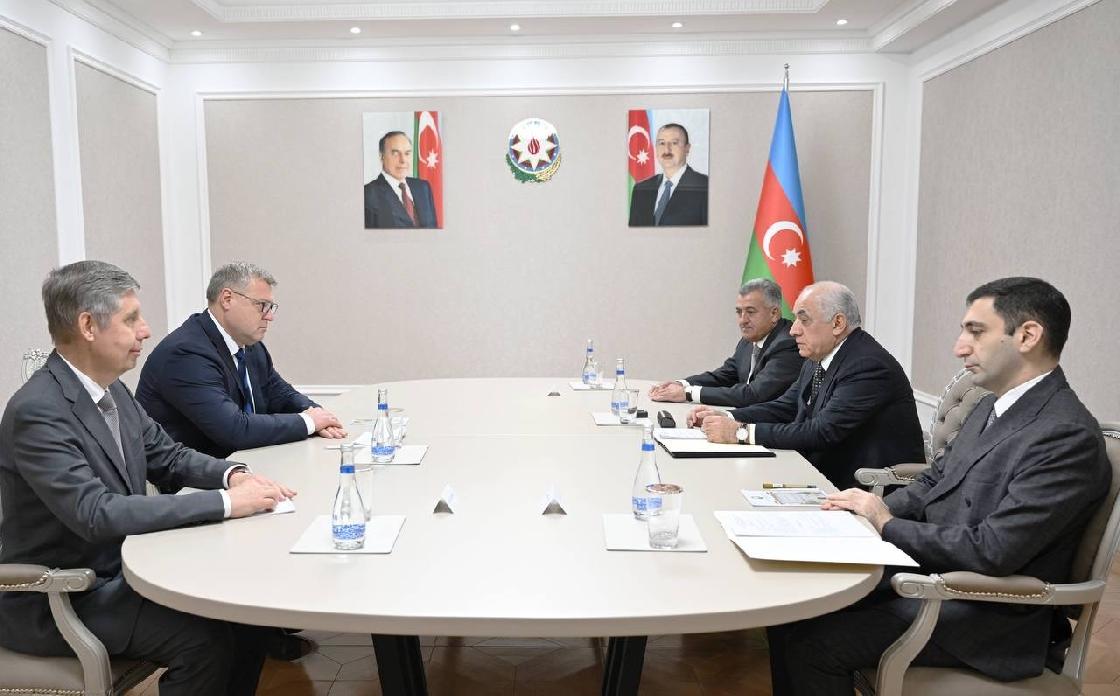 Губернатор Астраханской области проверил ход строительства детского сада в Азербайджанской Республике