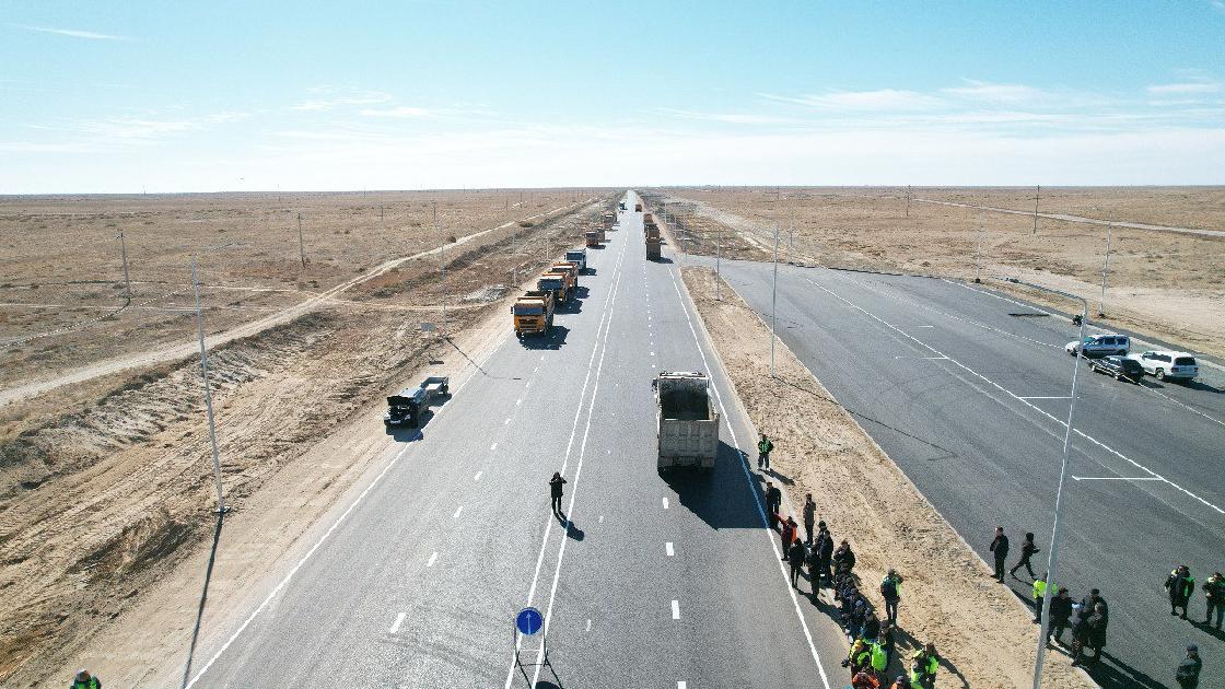 По новой дороге астраханцы смогут доехать до Атырау за два часа