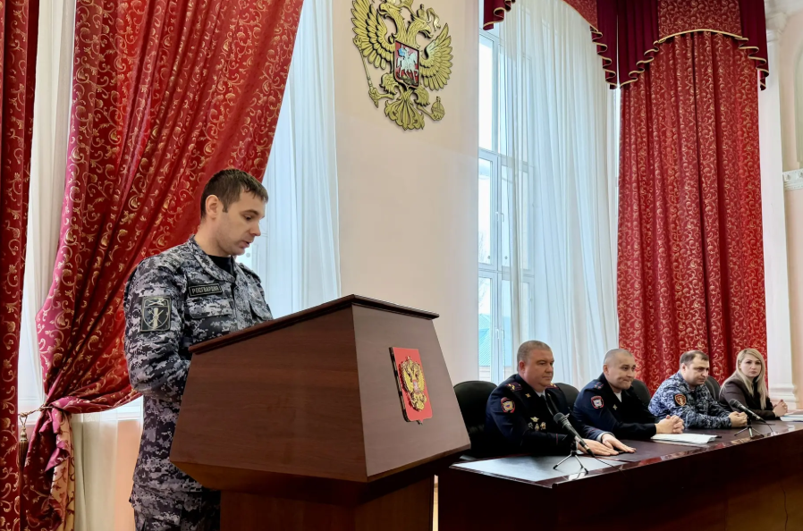  В Астрахани прошло заседание координационного совета Росгвардии с частными охранными организациями