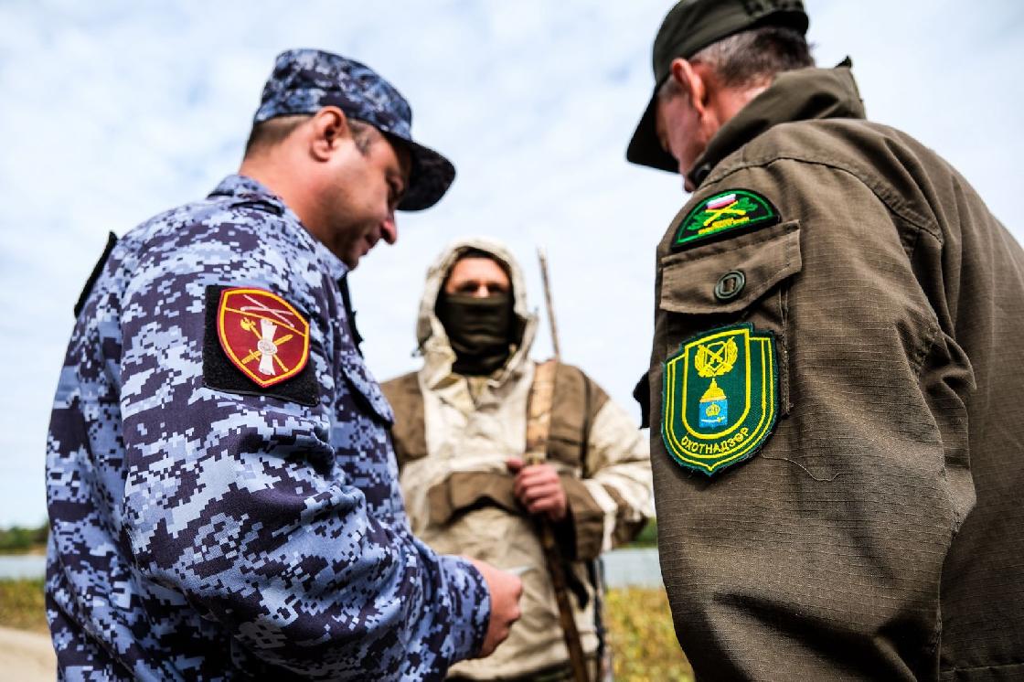 В Астраханской области задержали браконьеров, незаконно охотящихся на пушных зверей