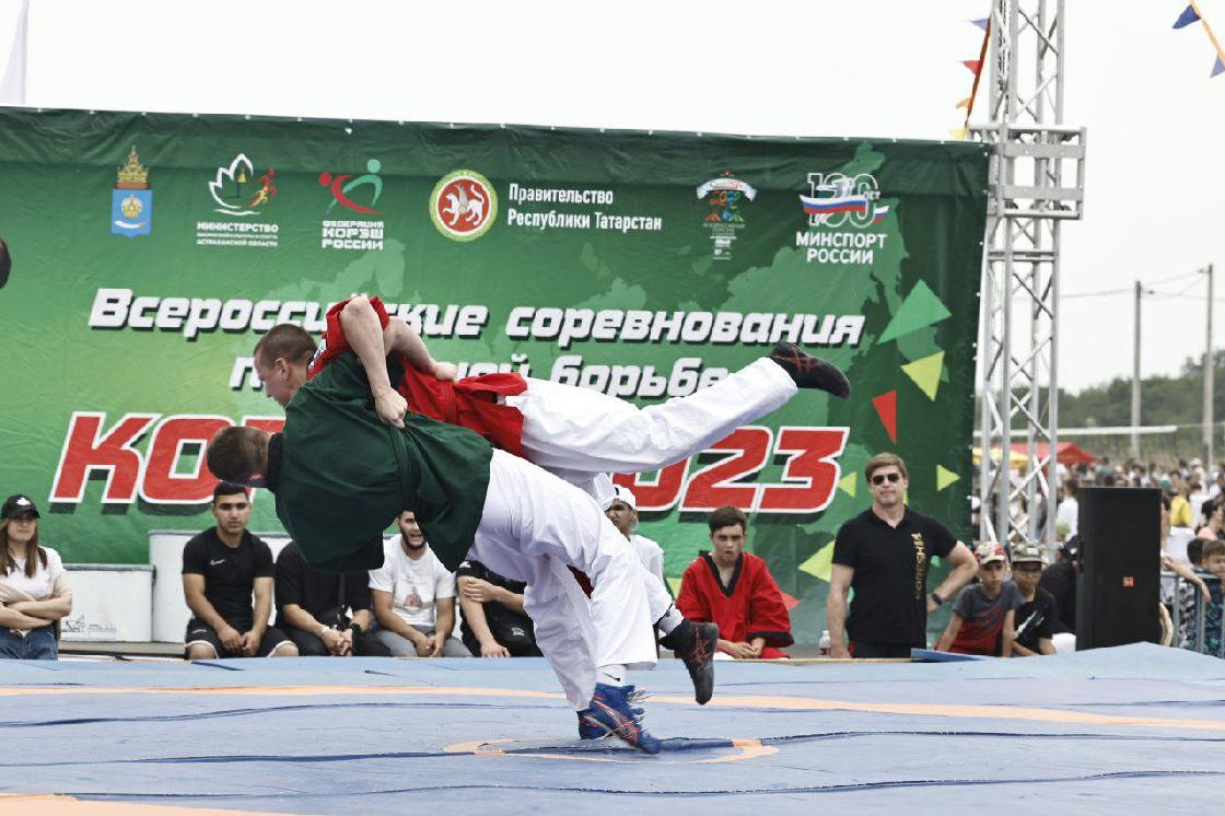 В Астраханской области определили победителя Всероссийских соревнований по борьбе кореш