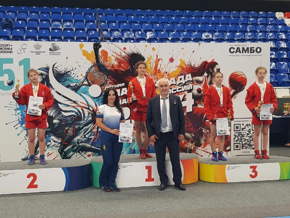 Юная астраханка взяла бронзу на летней Спартакиаде учащихся России 2024