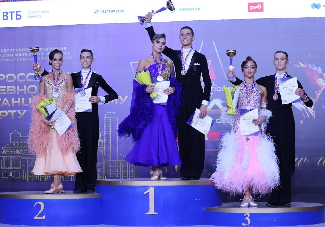 Астраханские танцоры завоевали призовые места на всероссийских соревнованиях