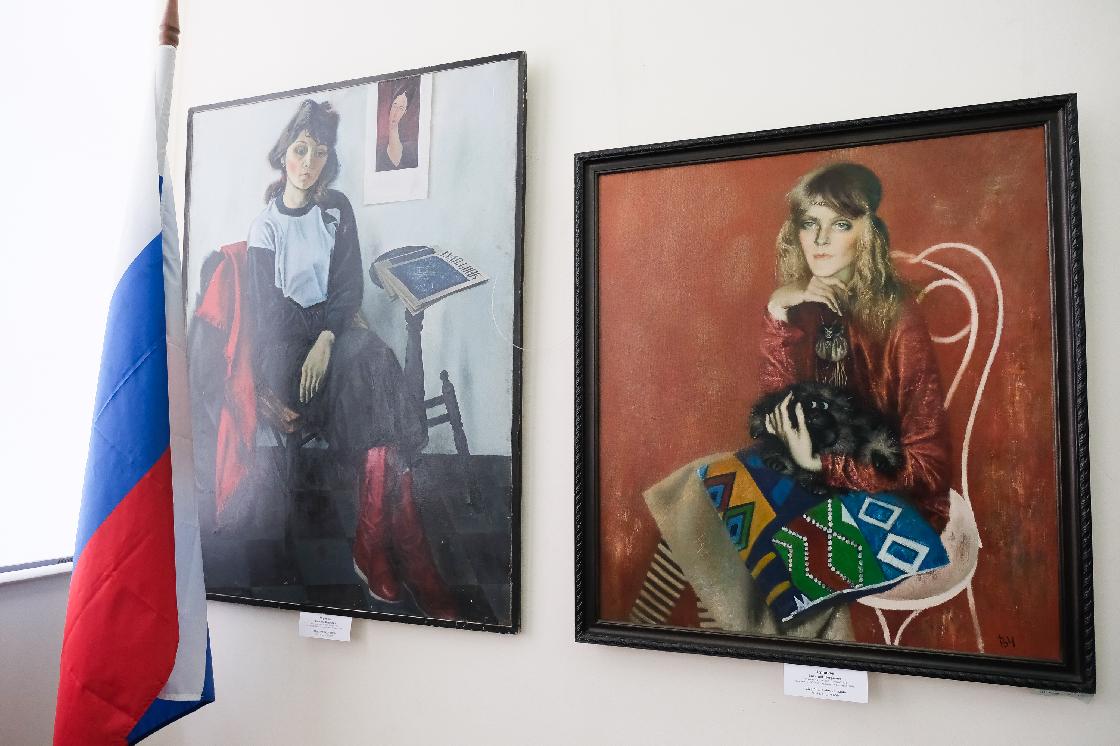 Полотна астраханских живописцев «золотого» периода представлены в художественном училище им. П. Власова