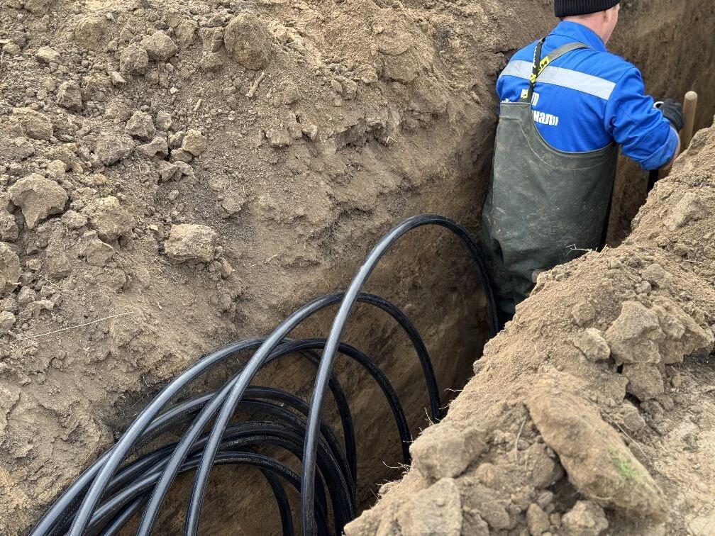 В селе Красный Яр Астраханской области построили новый водопровод