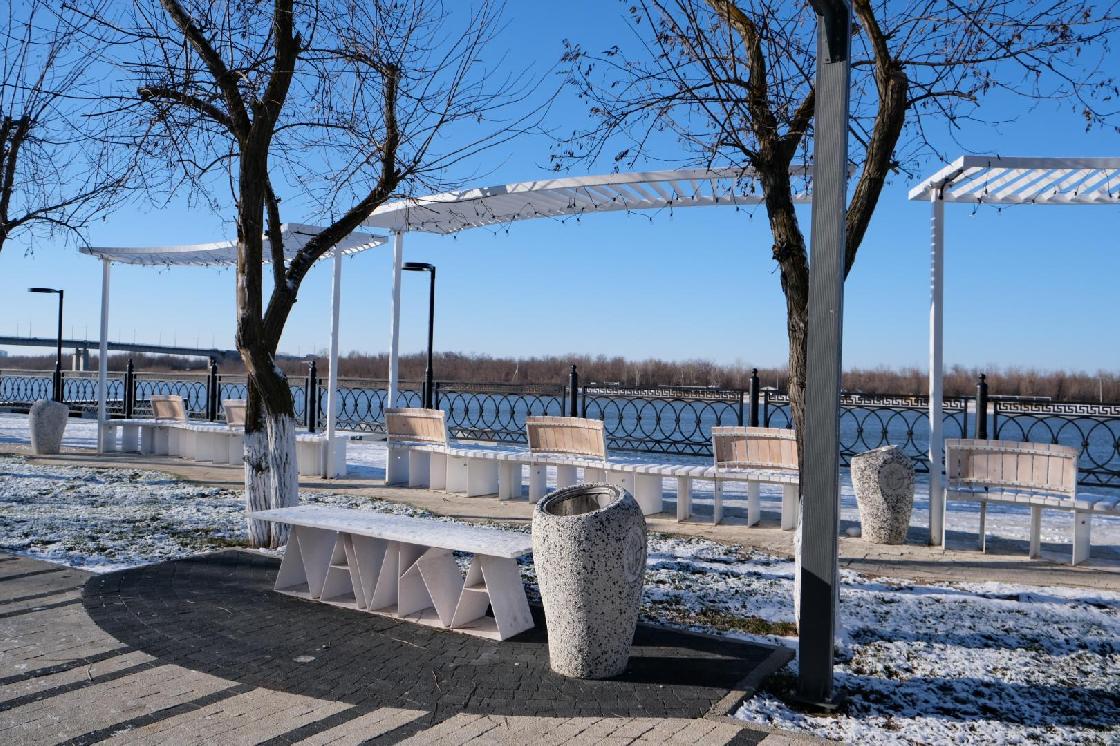 Комсомольская набережная в Астрахани продолжит обновляться