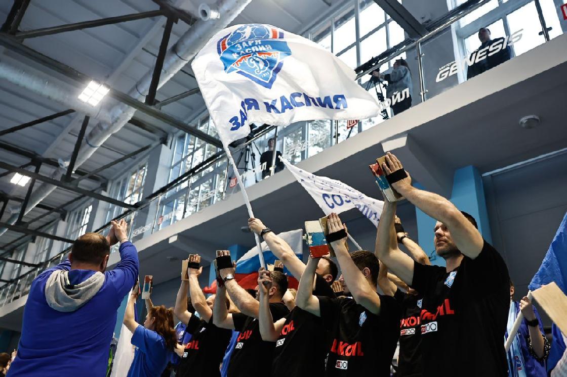 Астраханские гандболисты одержали победу над командой из Краснодара